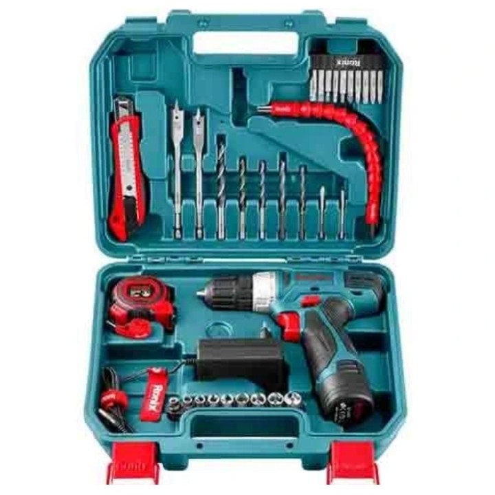 کیت دریل شارژی ۳۵ پارچه رونیکس مدل RS-8013