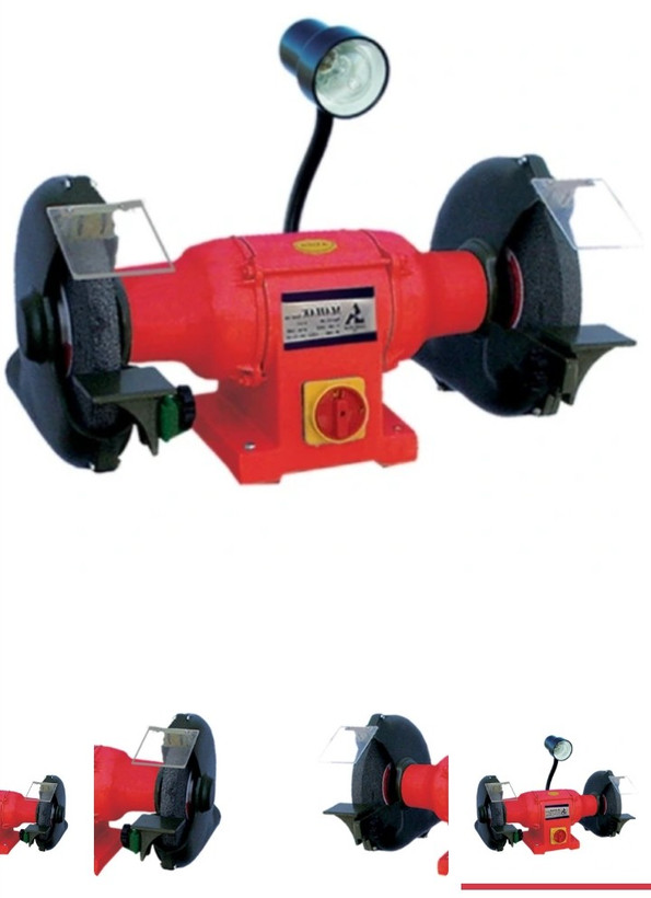 ماشین سنگ سنباده ۳۰۰ میلیمتر سه فاز چراغ دار محک مدل GD-300 HL