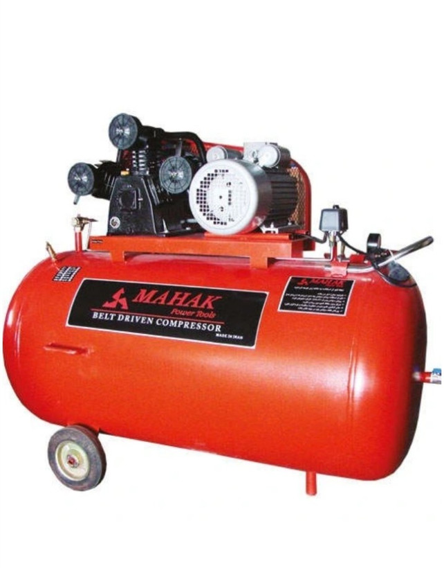 کمپرسور ۳۵۰ لیتری سه سیلندر محک مدل AP-351