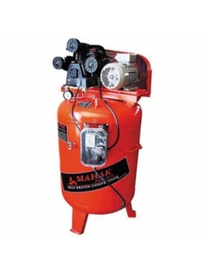 کمپرسور ۳۵۰ لیتری سه سیلندر ایستاده محک ۳۸۰ ولت مدل AP-352S