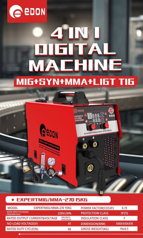 دستگاه جوش CO2 چهار کاره ادون مدل MIG/MMA270