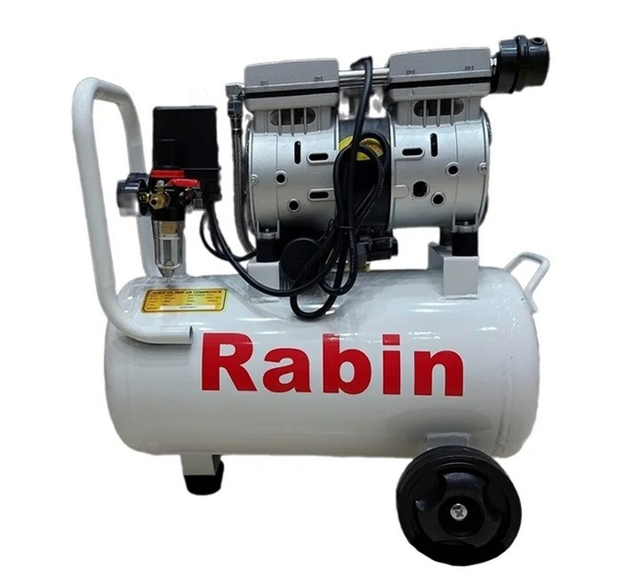 کمپرسور 50 لیتری سایلنت ۱۵۰۰ وات دوسیلندر رابین مدل R2625