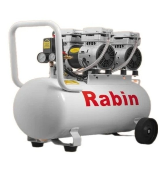 کمپرسور ۵۰ لیتری سایلنت دو موتوره ۱۵۰۰ وات رابین مدل R2650