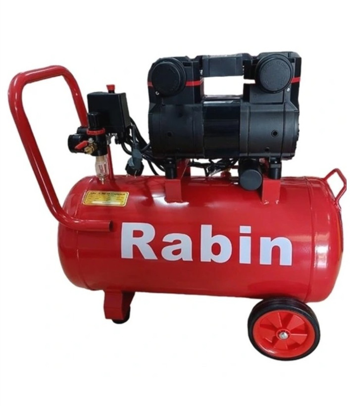 کمپرسور 50 لیتری سایلنت دو سیلندر ۱۵۰۰ وات رابین مدل R2650F