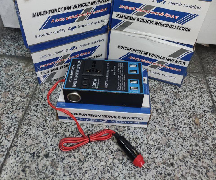 مبدل برق 12 به 220 ولت ۱۵۰۰ وات پاور مدل 1500W