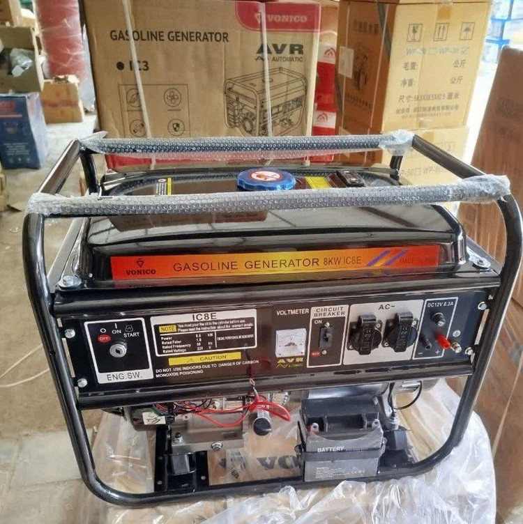 موتور برق 8 کیلووات استارتی تمام مس وونیکو مدل IC8E