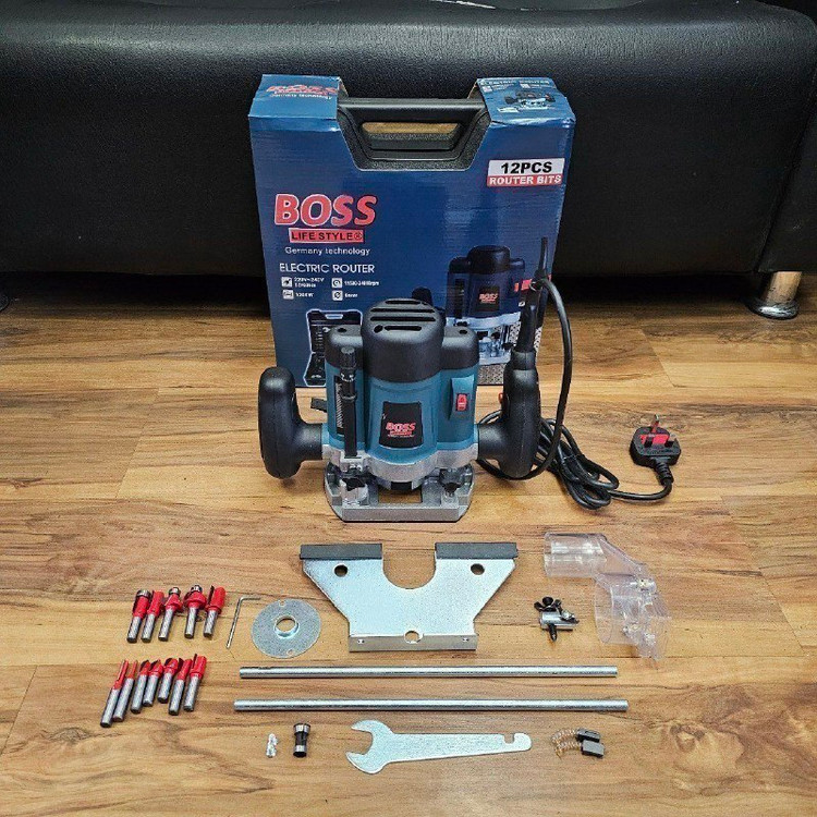 اور فرز نجاری متوسط 1200 وات کیفی باس مدل BS40802
