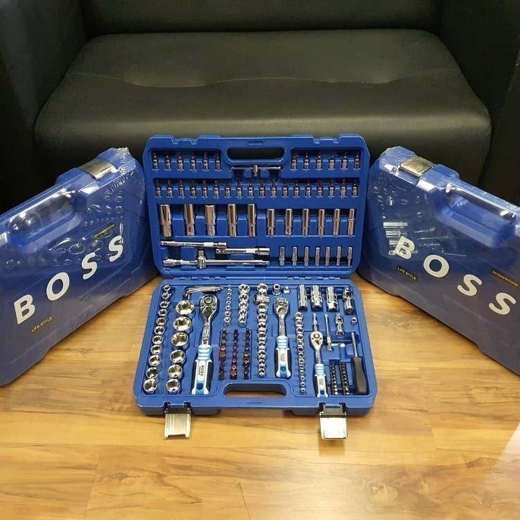 جعبه بکس 172 عددی صنعتی باس مدل BS-172pcs