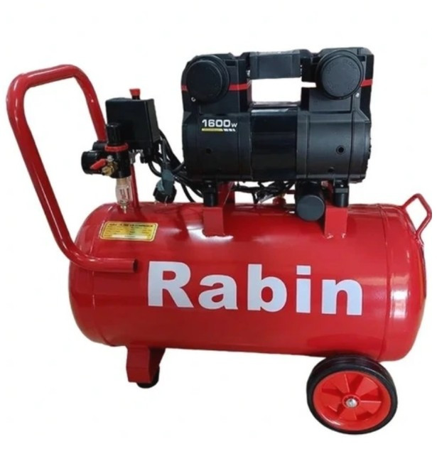 کمپرسور 50 لیتری سایلنت دو موتوره رابین مدل R2750F