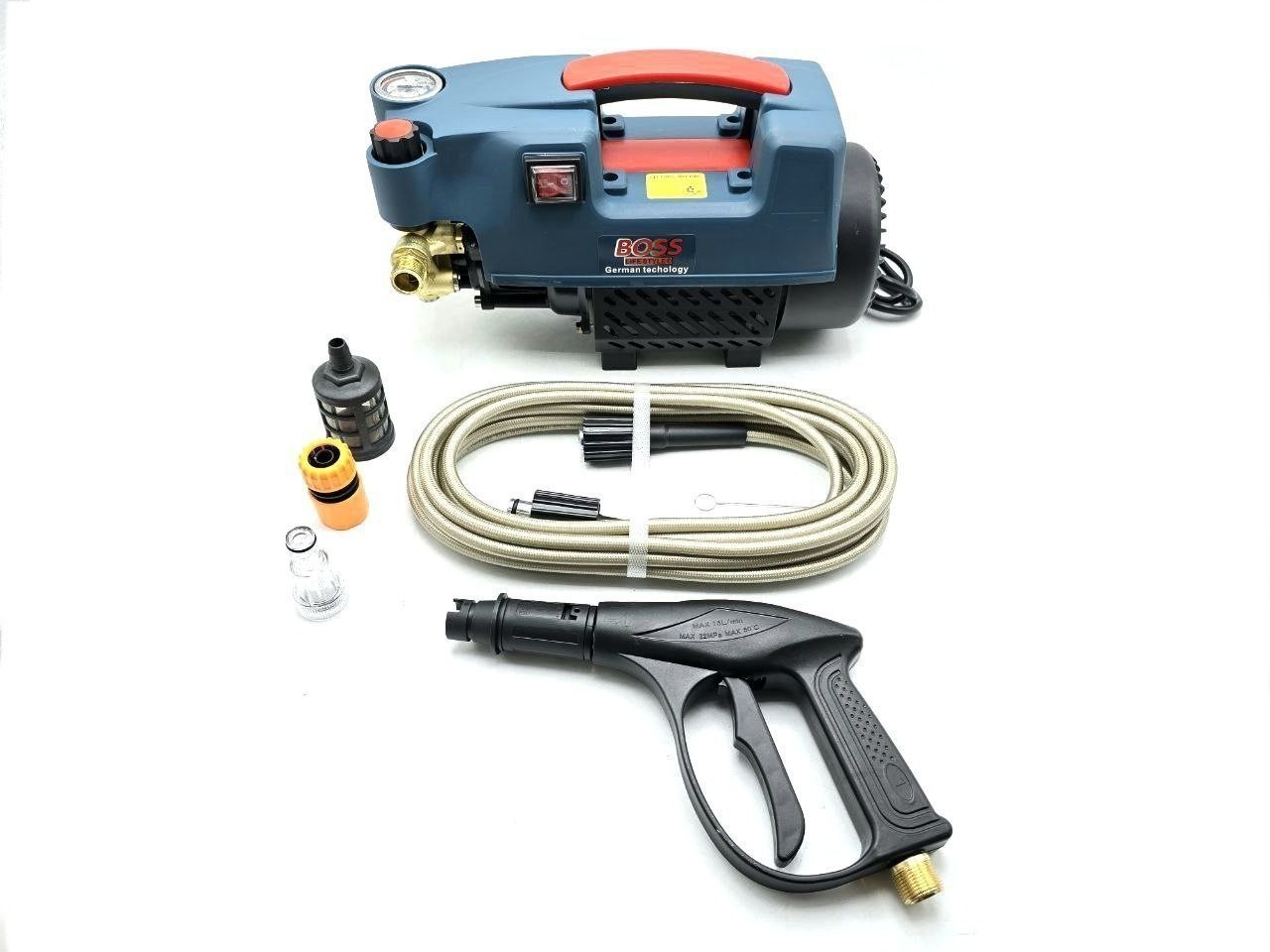 کارواش خانگی 220 بار دینامی دیمردار مدل YH125-1 برند باس