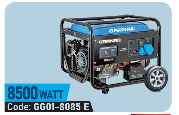 موتور برق 8/5 کیلووات استارتی تمام مس مدل GG01-8085E