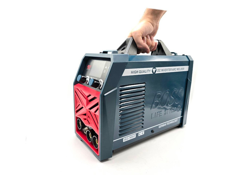 دستگاه جوش CO2 دوکاره 550 دو دیجیتال اتاق متوسط باس مدل MIG/MMA-550