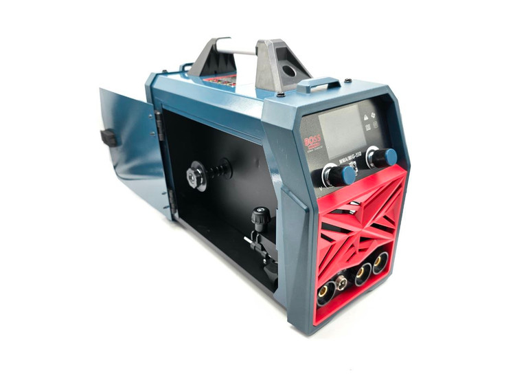دستگاه جوش CO2 دوکاره 550 دو دیجیتال اتاق متوسط باس مدل MIG/MMA-550