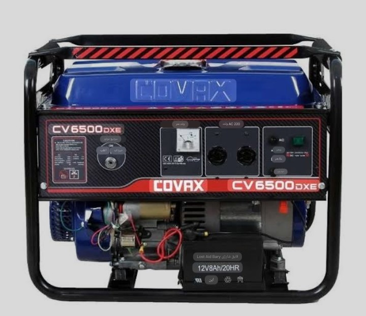 موتور برق 3 کیلووات استارتی کواکس مدل CV6500DX