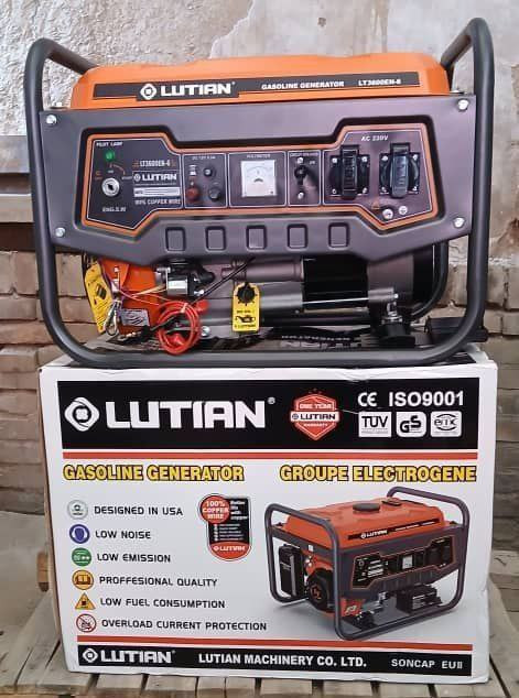 موتور برق 3.5 کیلووات واقعی تمام مس استارتی لوتیان مدل LT3900S