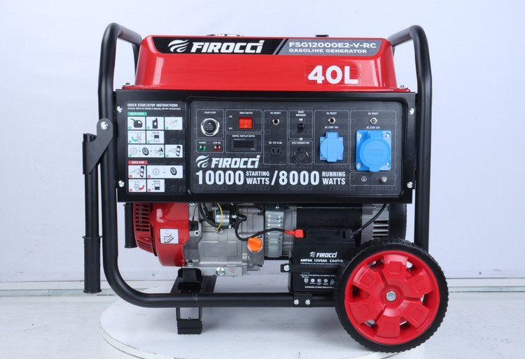 موتور برق 10 کیلووات تمام مس استارتی فیروکسی با AVR مدل FSG12000E2-V-RC