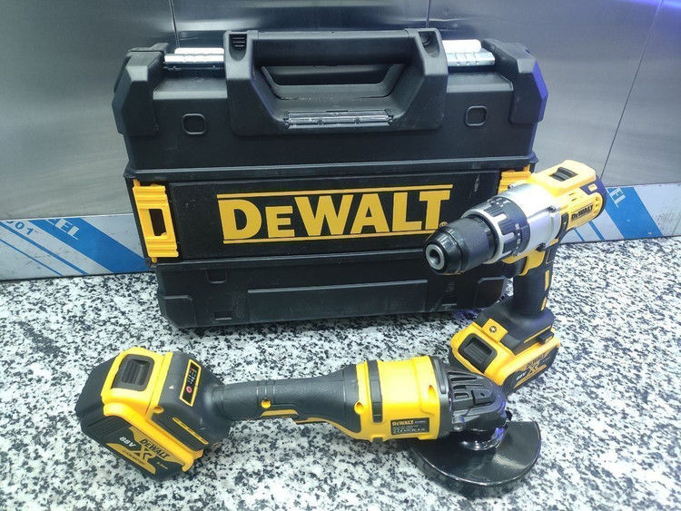 کیت ۲ عددی دریل و مینی فرز شارژی ۸۸ ولت دو باتری طرح دیوالت مدل DW-88CA