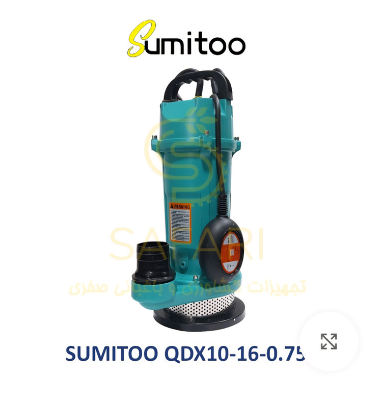 کفکش 16 متری 2 اینچ فلوتردار سومیتو مدل SUMITOO QDX10-16-0.75F