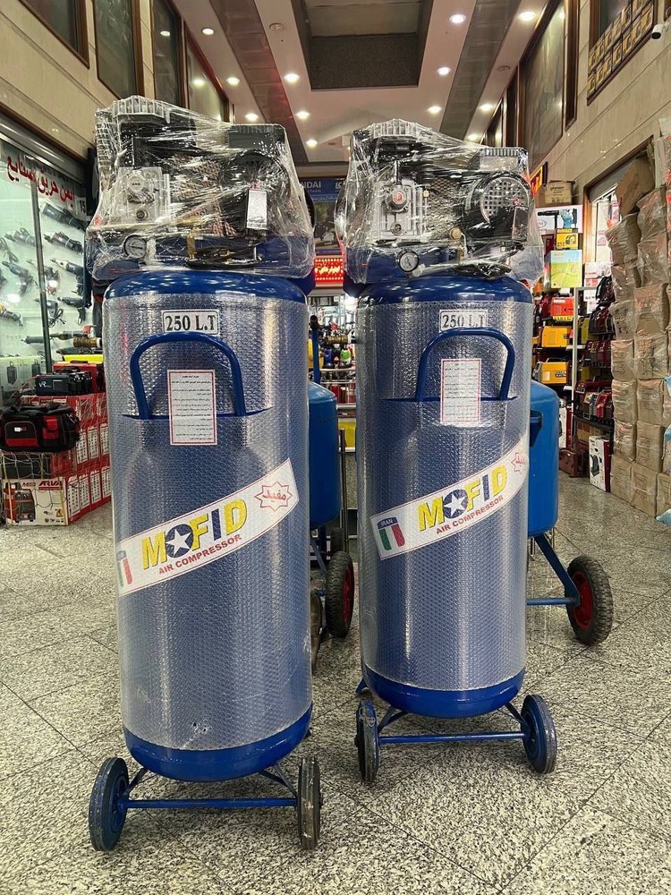 کمپرسور 250 لیتری ایستاده مفید مدل 250Oil