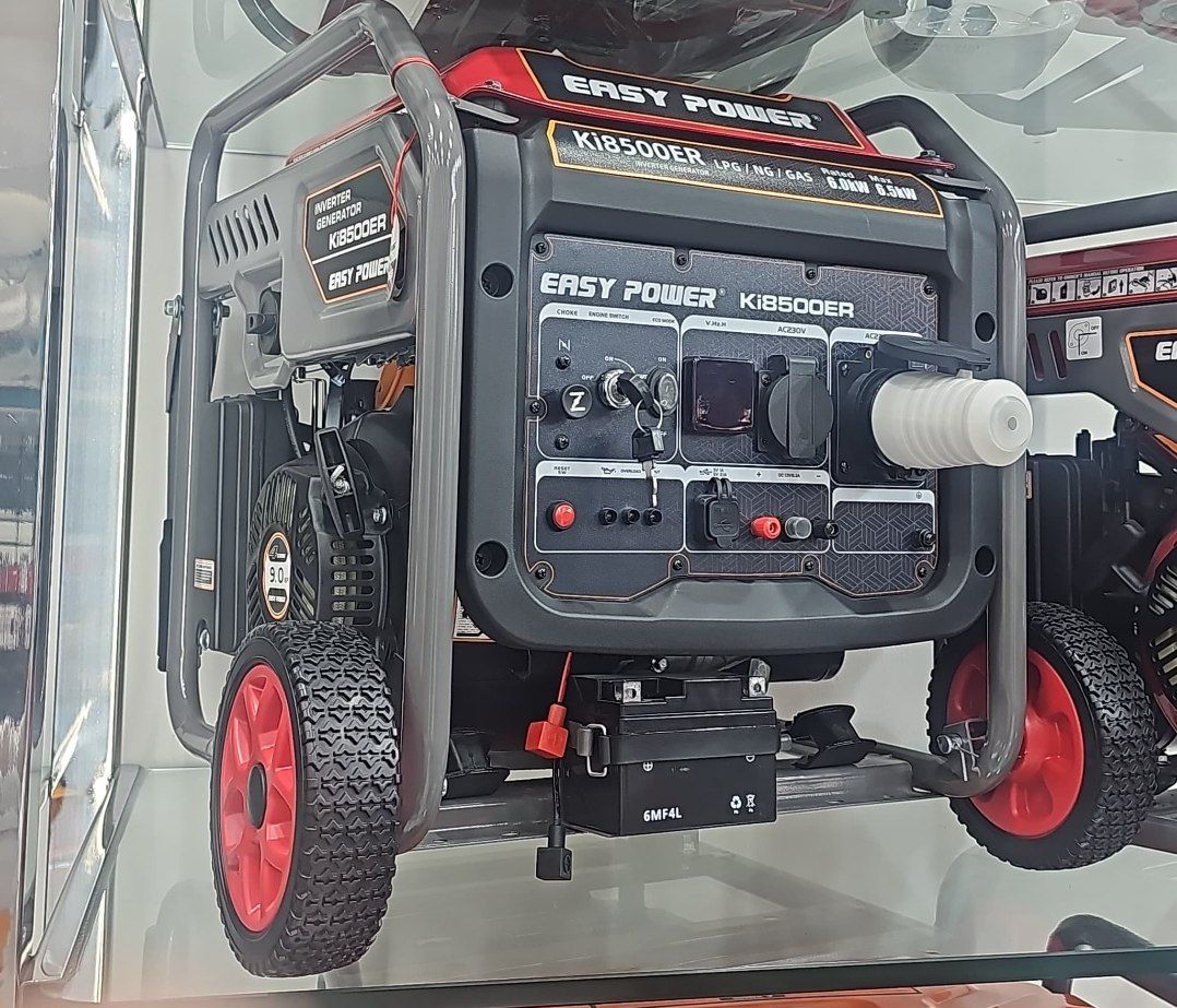 موتور برق 6.5 کیلووات سه گانه سوز استارتی ایزی پاور مدل KI8500ER